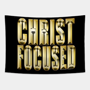 Christ Focused Christian T-Shirt Tapestry