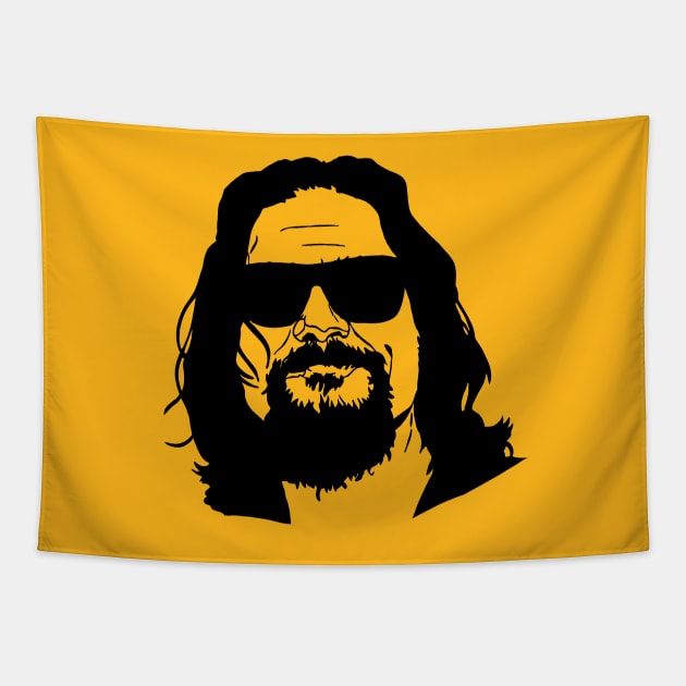 The Dude Abides The Big Lebowski Tapestry by SaverioOste