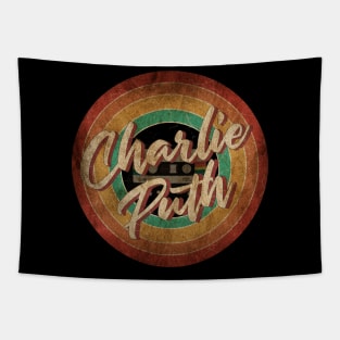 Charlie Puth Vintage Circle Art Tapestry