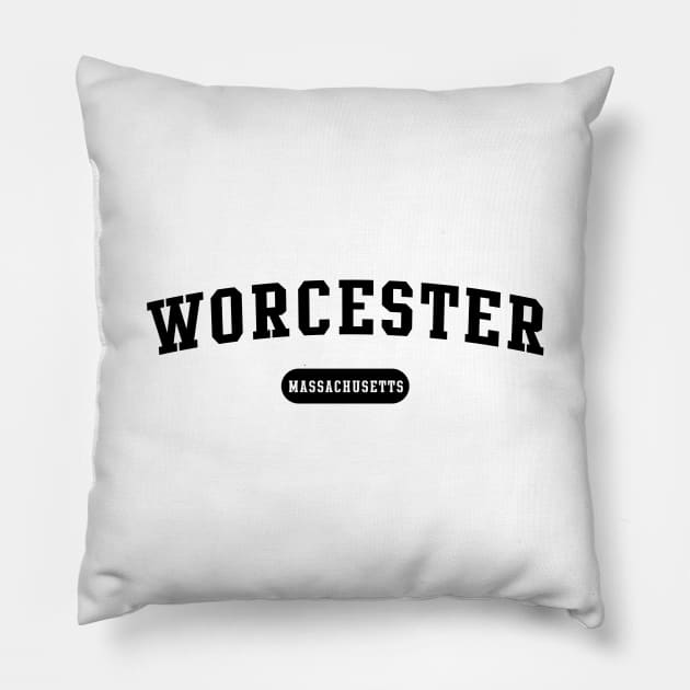 Worcester, MA Pillow by Novel_Designs