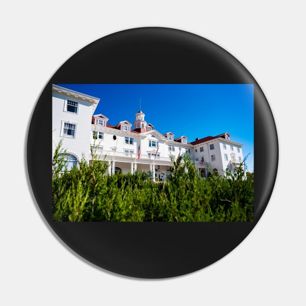 Inside the maze at The Stanley Hotel Pin by Ckauzmann