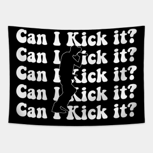 Can I Kick It Retro Tapestry