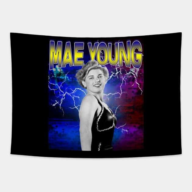 MAE YOUNG Tapestry by Rofi Art