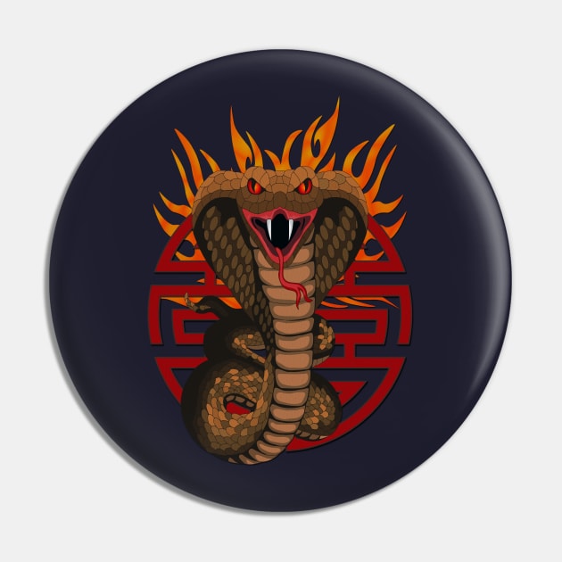 cobra Pin by AmandaRain