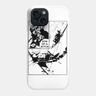 Comic Book Page Dogfight Phone Case