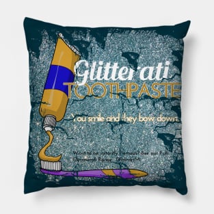 Glitterati Toothpaste - Spoof Pillow