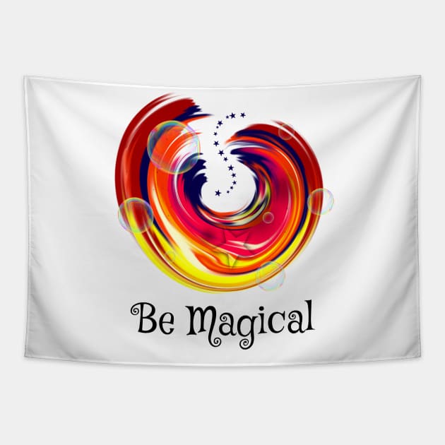 Be Magical Tapestry by DitzyDonutsDesigns