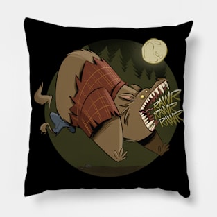 Barking Werewolf Pillow