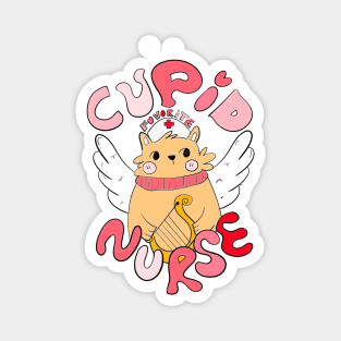 Cupid Favorite Nurse, Valentine Nurse Magnet