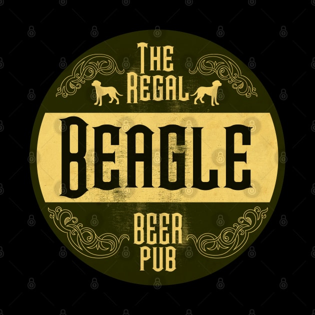 Vintage Regal Beagle Pub by CTShirts