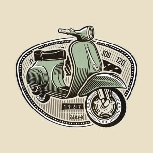 Classic Italian Smallframe scooter T-Shirt