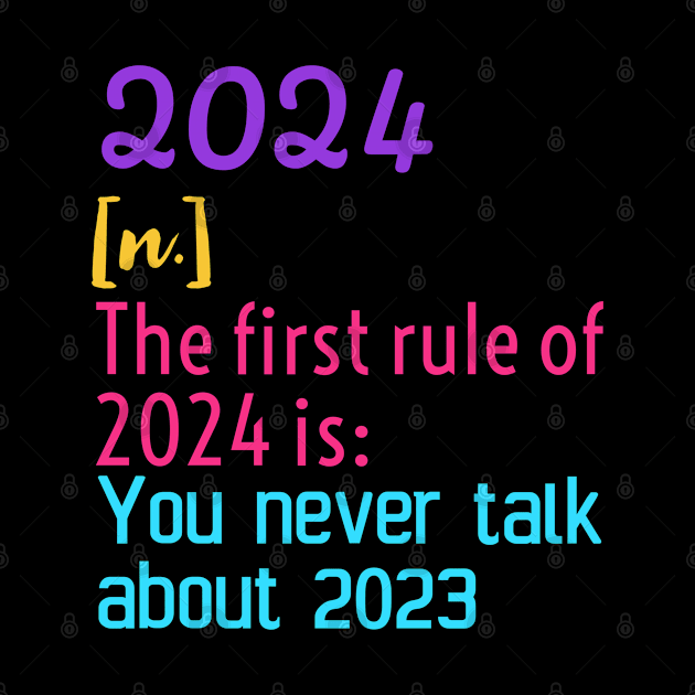 2024 first rule| New year 2024 gift by Emy wise