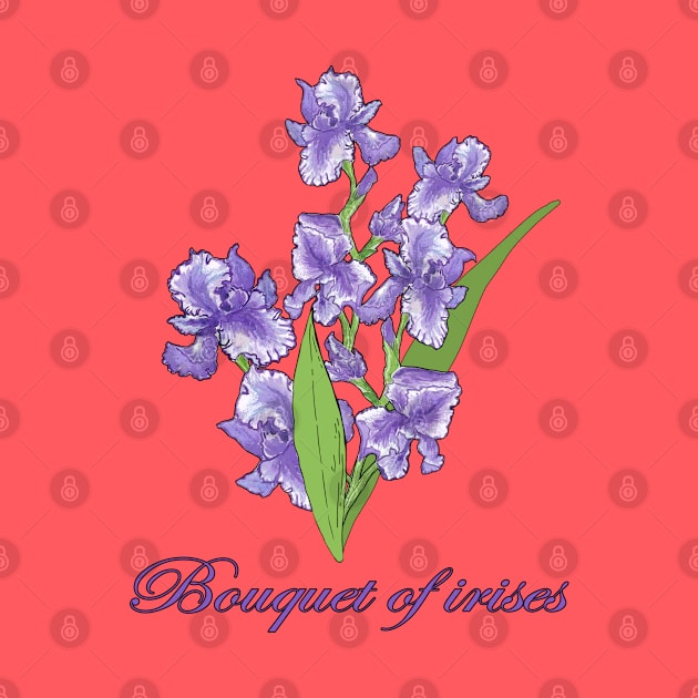 Irises-Spring flowers by KrasiStaleva