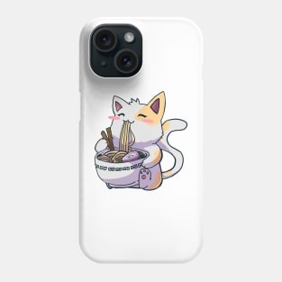 Ramen cat Phone Case