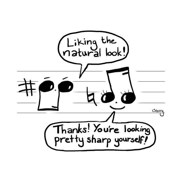 Musical Compliments by SterryCartoons