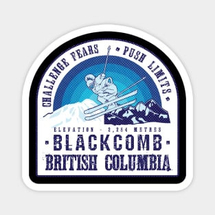 Ski Blackcomb British Columbia Magnet