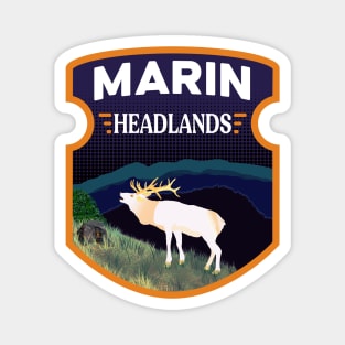 Marin County Headlands 'Tule' Elk Magnet