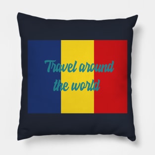 Travel Around the World - Romania Pillow