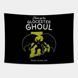Home of the Glocester Ghoul - Rhode Island, USA Cryptid Tapestry