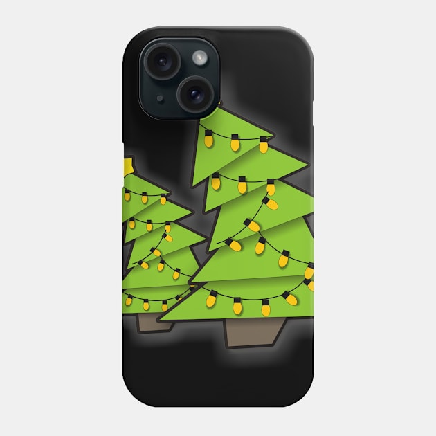 The xmas tree Phone Case by zmanja