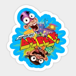 Fanboy & Chum Chum Sticker for Sale by gumbaws