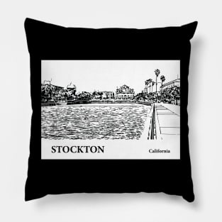 Stockton - California Pillow