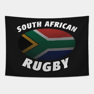 South African Rugby & South Africa Flag Tapestry