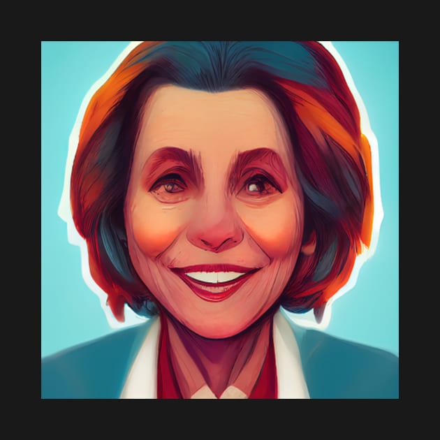 Nancy Pelosi | Comics Style by ComicsFactory