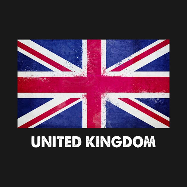 United Kingdom Flag design | British design by KuTees