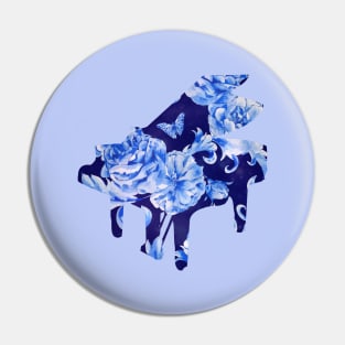 Floral Piano Pin