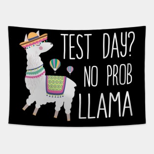 Test Day No Prob Llama Teacher Exam Testing Tapestry