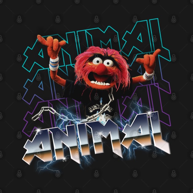 The Muppets Animal by Leopards