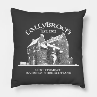 Lallybroch Outlander WHITE Pillow