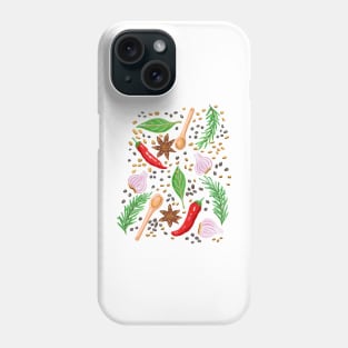 Cooking Fun in Gouache Phone Case