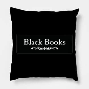 Black Books Pillow