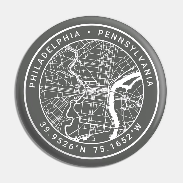 Philadelphia Map Pin by Ryan-Cox