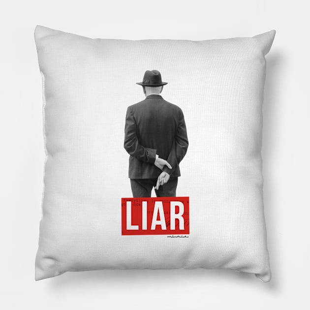 Liar Pillow by MiraRuido