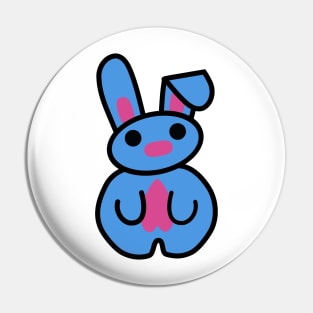 Pocket the Bunny Chummy Pin