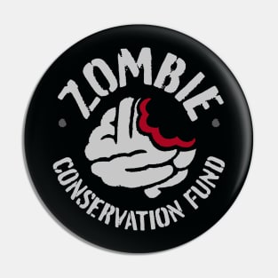 Zombie Conservation Pin