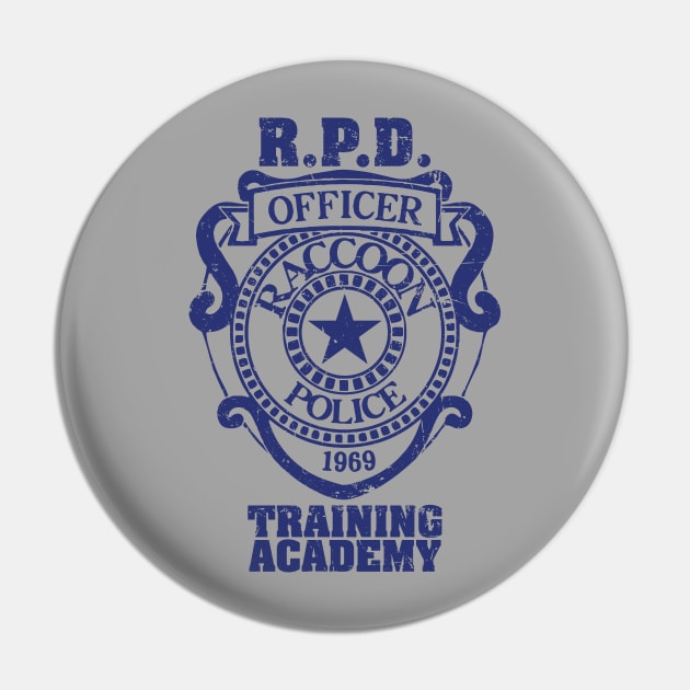 Raccoon Police Department Training Academy RPD Pin by RevLevel