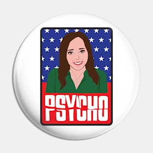 American Psycho Britt Meme Pin