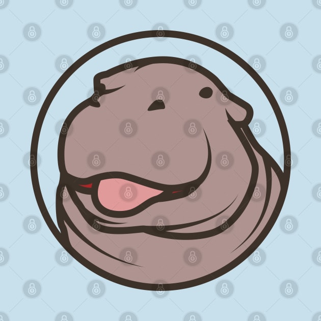 Cute Hippopotamus by crissbahari