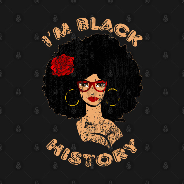 Disover Black History/ Strong Black Woman Queen - Black History - T-Shirt