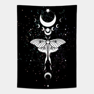 Luna Moth Sparkle Tapestry