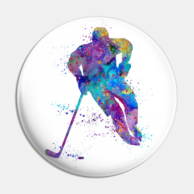 Pin on hockey fan