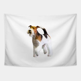 Fox Terrier Wire Foxy Dog Tapestry