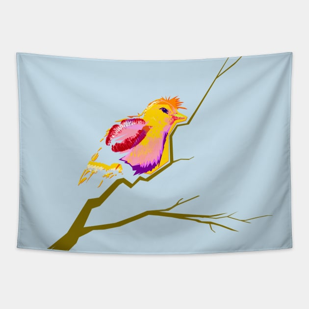 SUN BIRD Tapestry by guestrb298hqh7geazr7s00w8