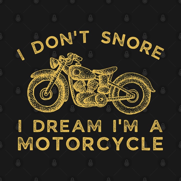 I Don't Snore, I Dream I'm A Motorcycle by Live.Good