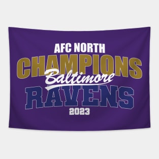 RAVENS CHAMPS Tapestry