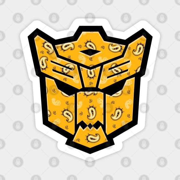 Transformers - Dinobots - Bandana Magnet by KERZILLA